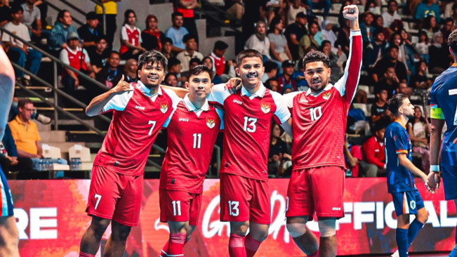 Pemain Timnas Futsal Indonesia. [Instagram]